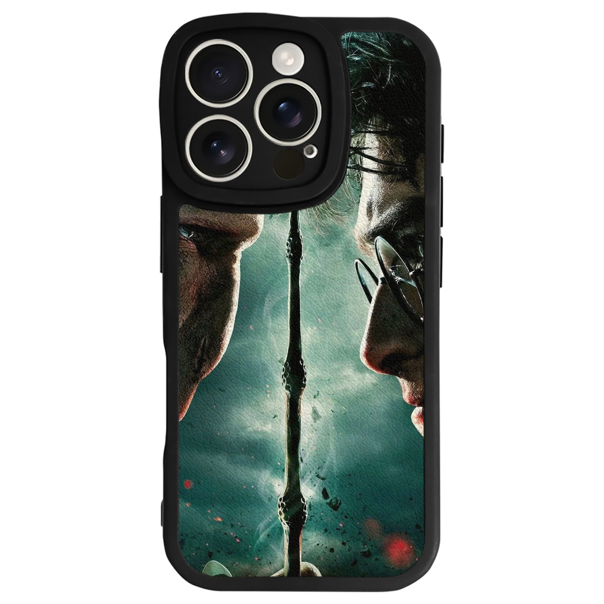 （画像用） Harry Potter ハリー・ポッターシリーズ 【iPhone 16シリーズ対応】シリコンスマホケース（レザー調） 材質：シリコン